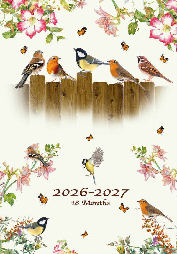 Garden Birds 18 maands agenda 2026-2027
