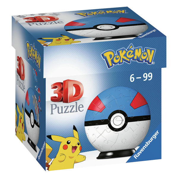 3D PUZZEL GREAT BALL POKEMON