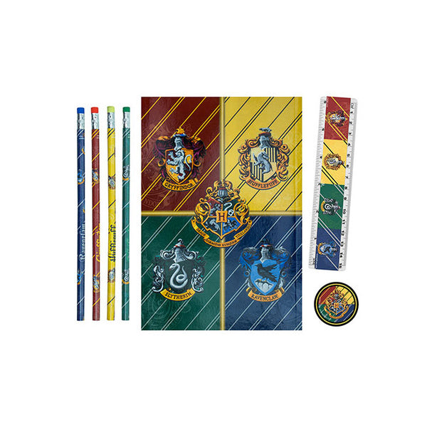 Harry Potter - Hogwarts Houses Stationery Set