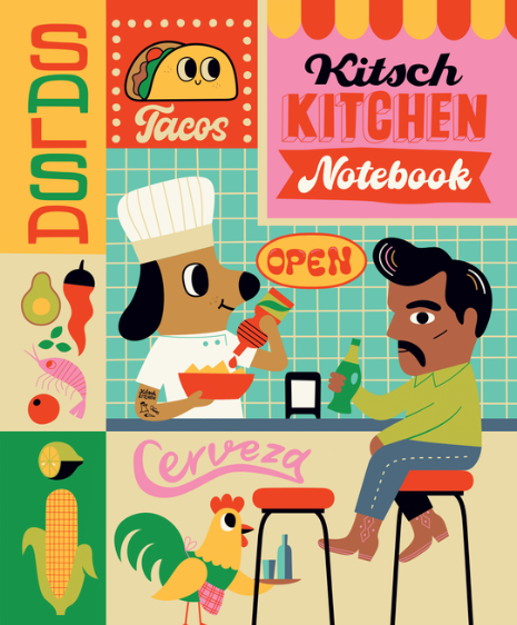 Kitsch Kitchen notitieboek El Restaurante