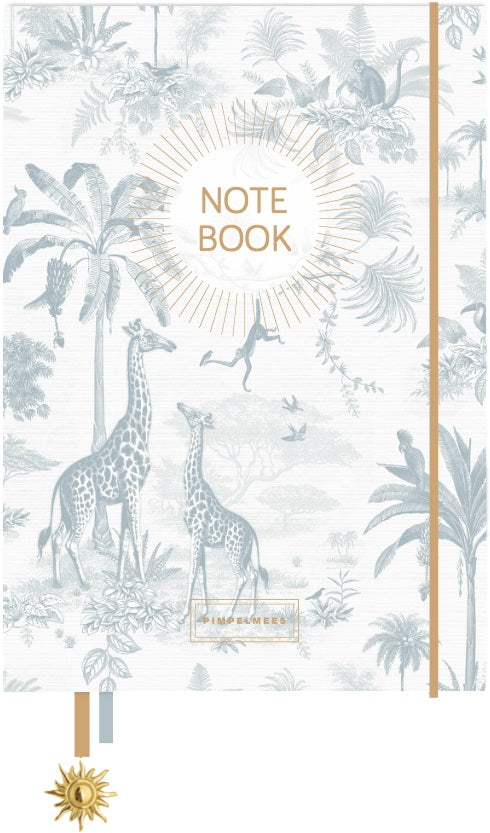 Pimpelmees mono notebook Savannah Stories Warm Nude