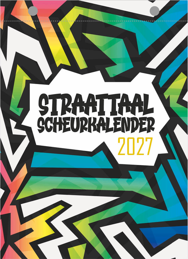 Straattaal scheurkalender 2027