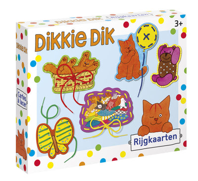 Dikkie Dik rijgkaartenset