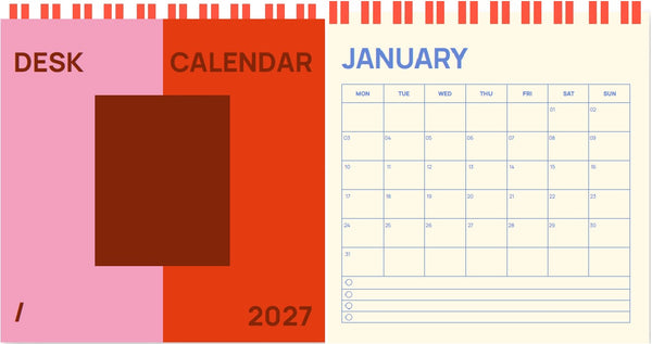 A-Journal mini deskplanner 2027