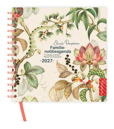 Studio Pompidom 17-maands Familienotitieagenda 2026-2027
