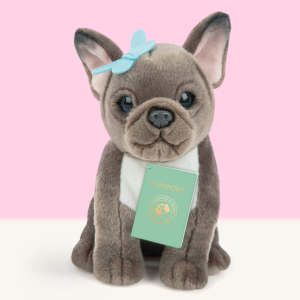 BiBi - Franse Bulldog Knuffel - 23cm