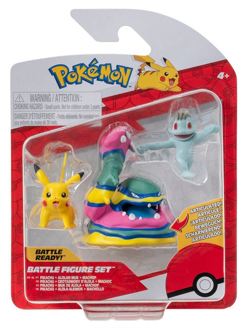 C/ BATTLE FIGURE 3PK POKEMON