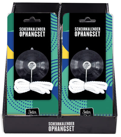 Ophangset scheurkalender (display 12 stuks)