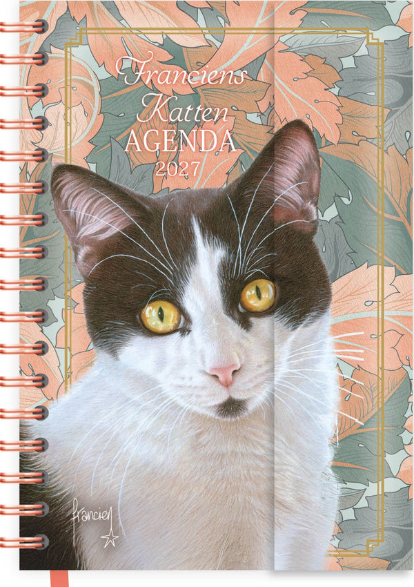 Franciens Katten spiraalagenda (luxe) Boris 2027