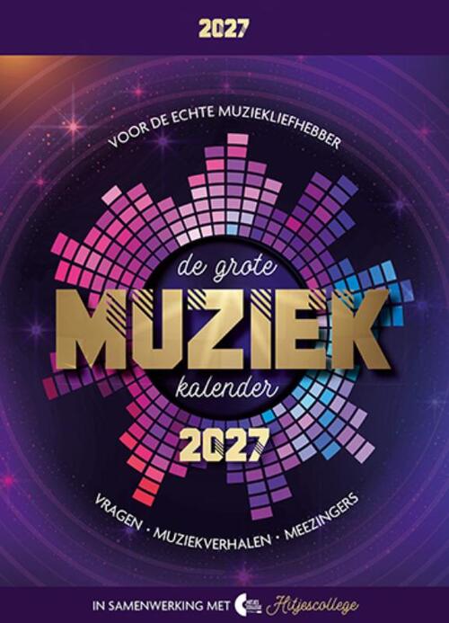 Grote muziek scheurkalender 2027