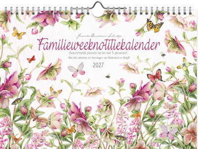 JBS FamilieWEEKnotitiekalender Helleborus 2027 OBLONG