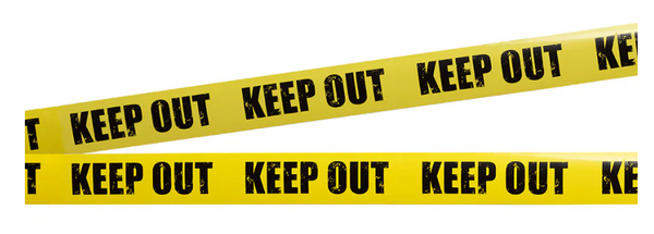 AFZETLINT KEEP OUT