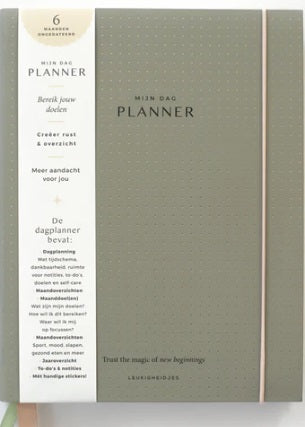 Mijn dag planner - Leukigheidjes - Groen