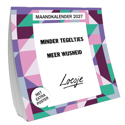 Loesje Amerikaanse maandkalender 2027