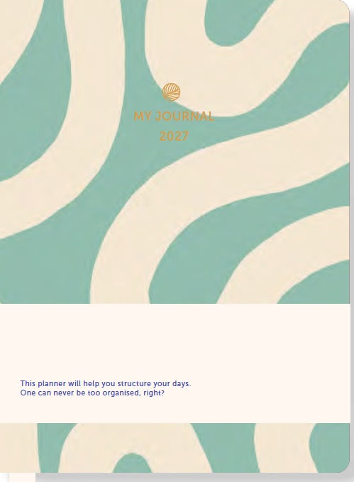 My Journal Agenda 2027 - Flow Mintgroen