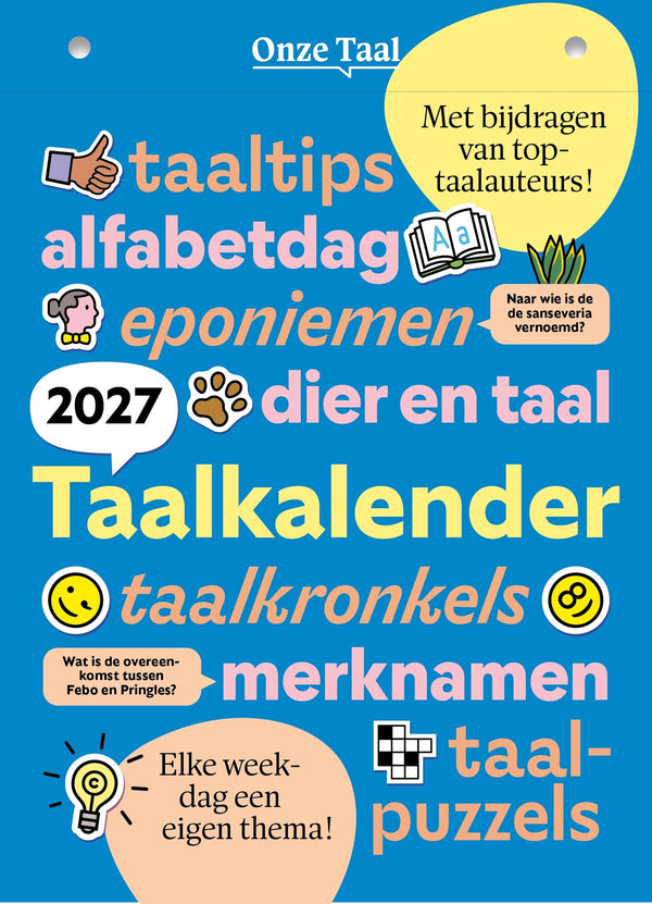 Onze Taal Taalkalender 2027