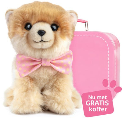 Pomeriaan Hond PomPom knuffel - 23cm