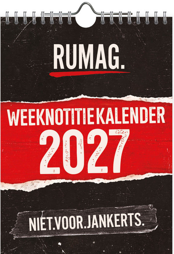 Rumag weeknotitiekalender 2027