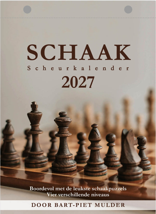 Schaak scheurkalender 2027