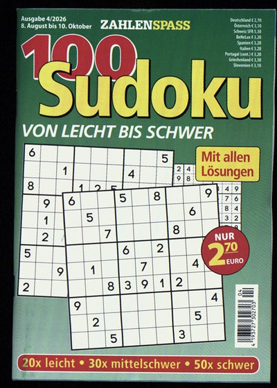100 SUDOKU LEICHT   04