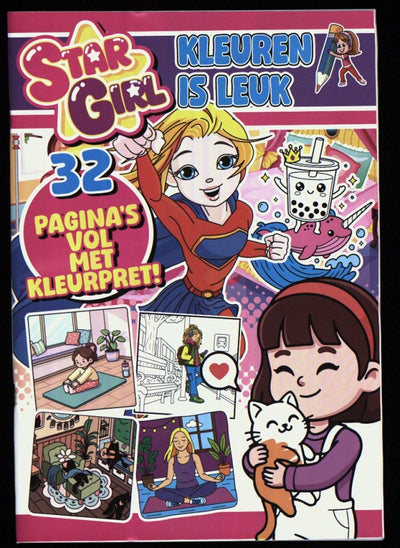 STAR GIRL COLOURING   01